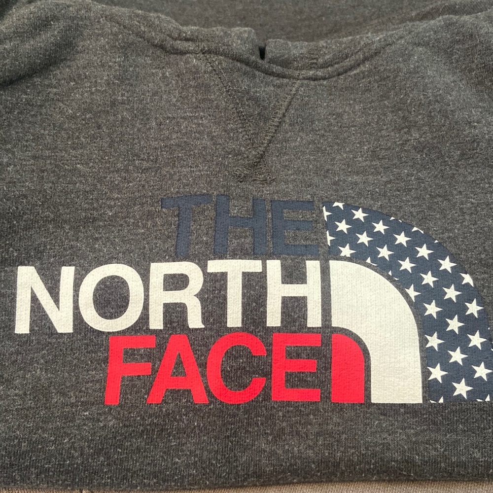 Red White & Blue North Face